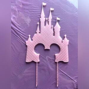 Birthday cake topper Minnie or Mickey Mouse Disney